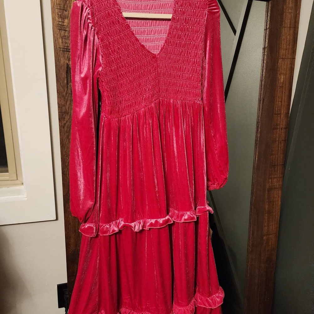 Velvet Punk Womens Dress Large